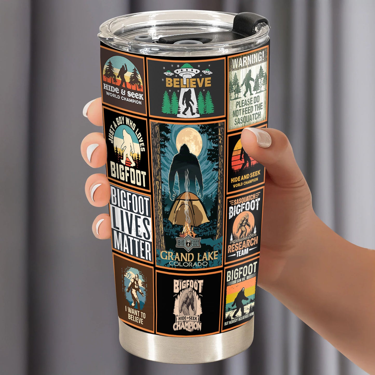 The Bigfoot Vintage Collection Tumbler