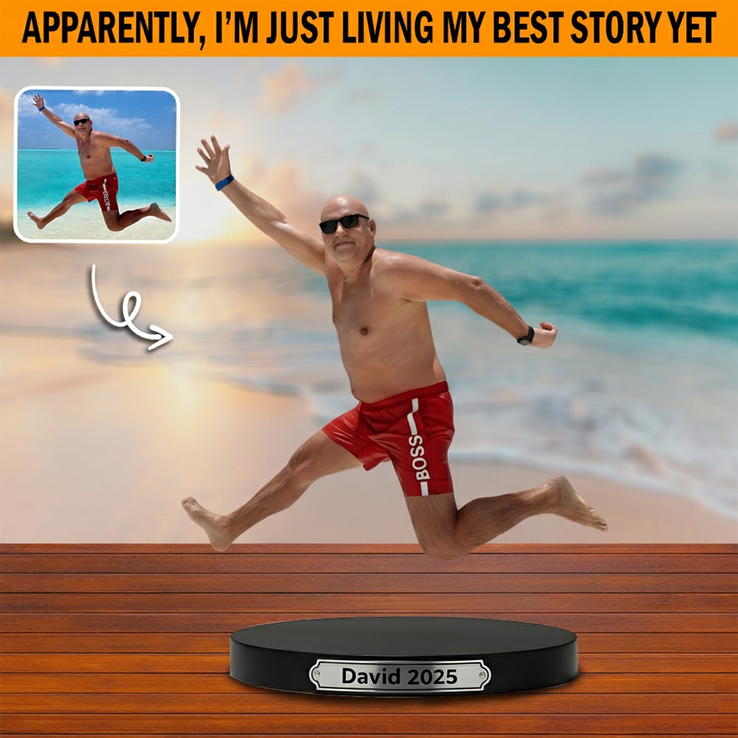 My Life Story – Personalized Photo Acrylic Plaque