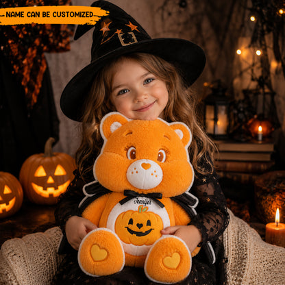 Personalized Halloween Bear Shaped Pillow