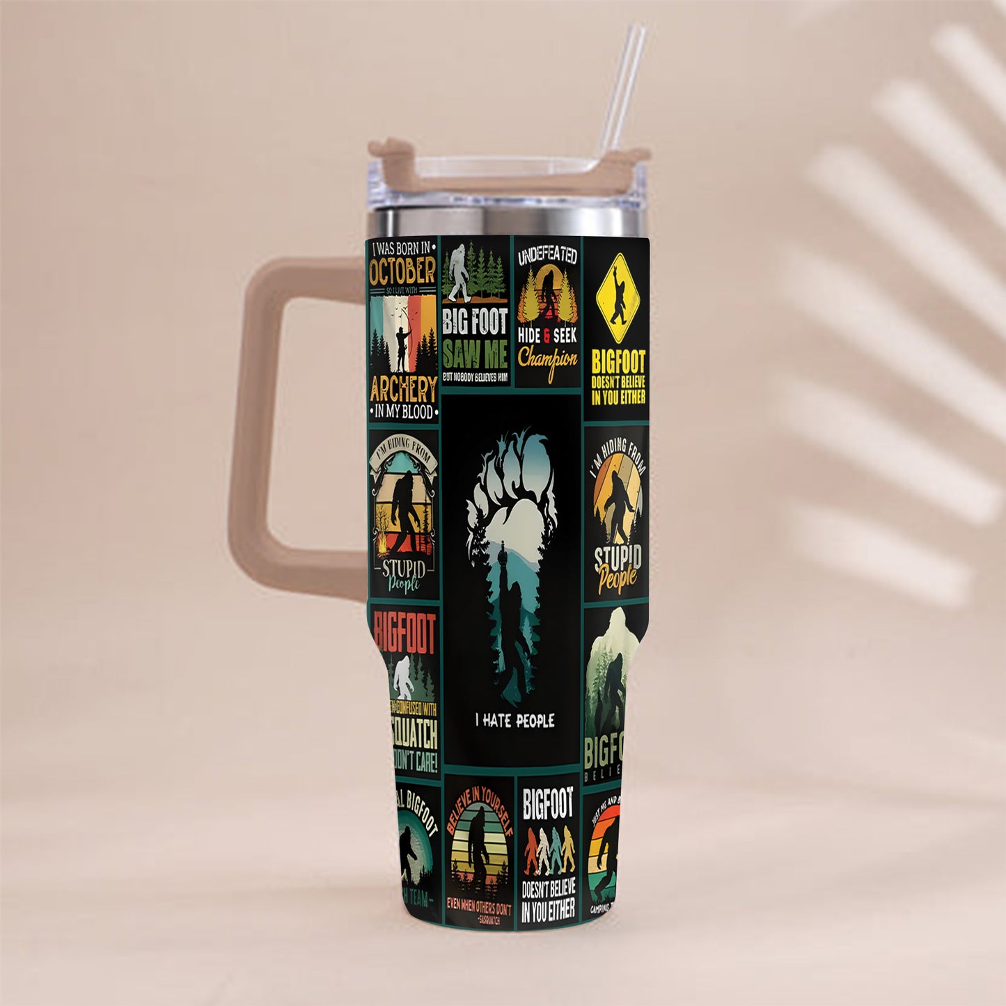 The Funny Bigfoot Collection Tumbler 40oz