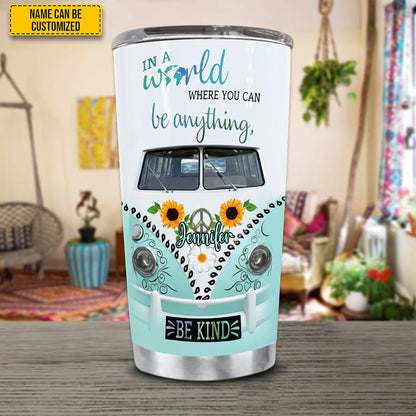 Be Kind - Personalized Hippie Tumbler
