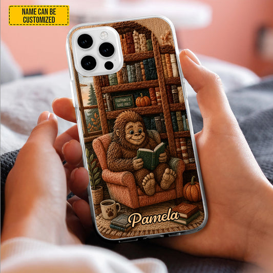 Bigfoot Book Nook – Personalized Phone Case