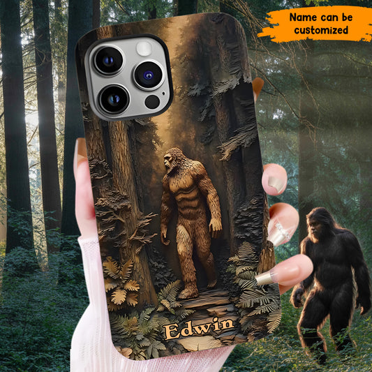 Legend in the Trees – Personalized Sasquatch Phone Case