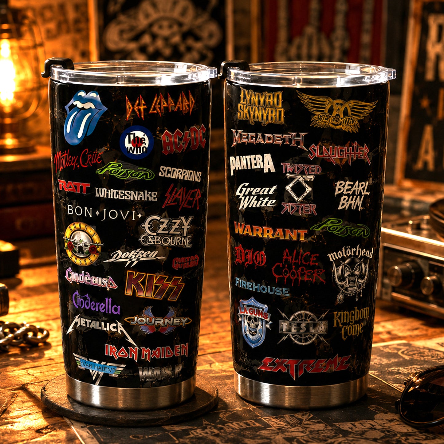 Rock Lovers - Classic Rock Legends Tumbler