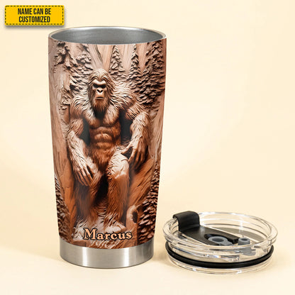 Mountain King – Personalized Bigfoot Tumbler