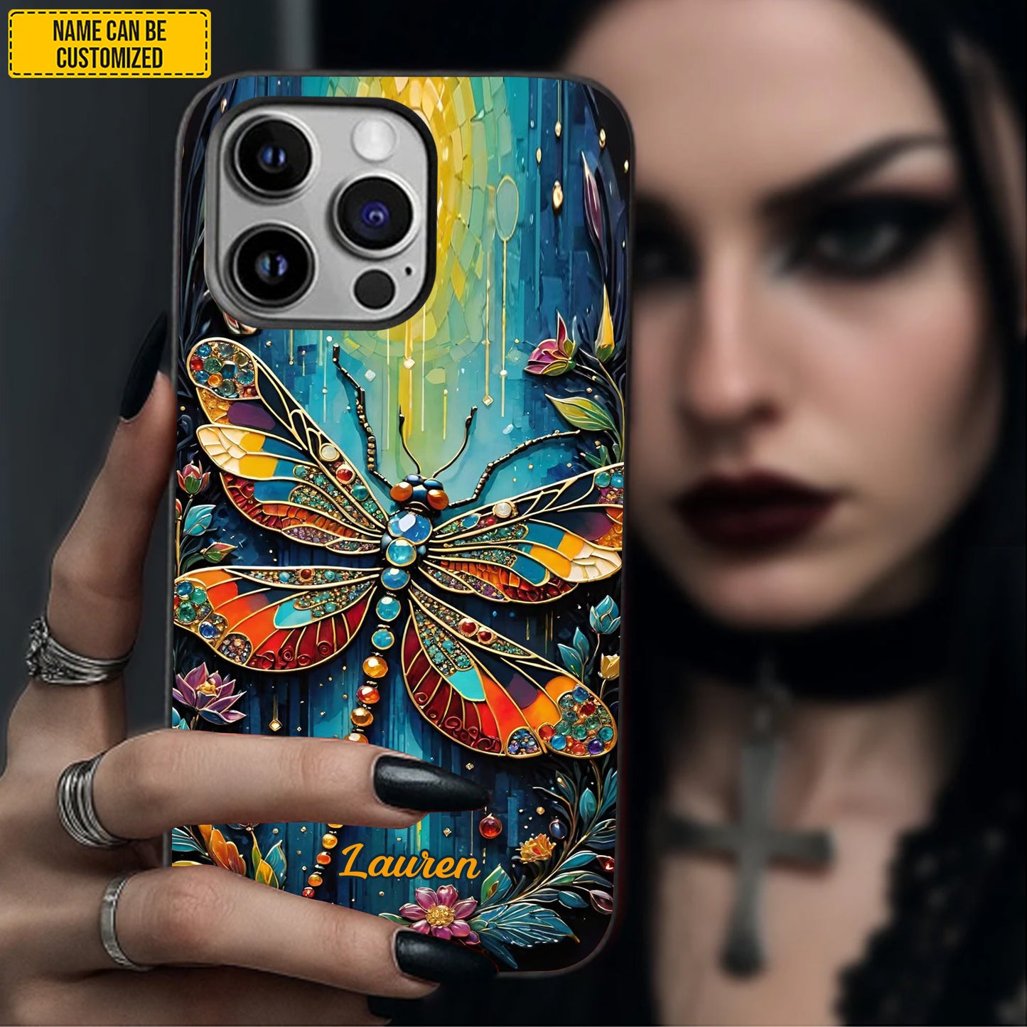 Personalized Dragonfly Phone Case