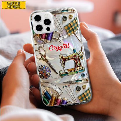Personalized Sewing Lover Phone Case