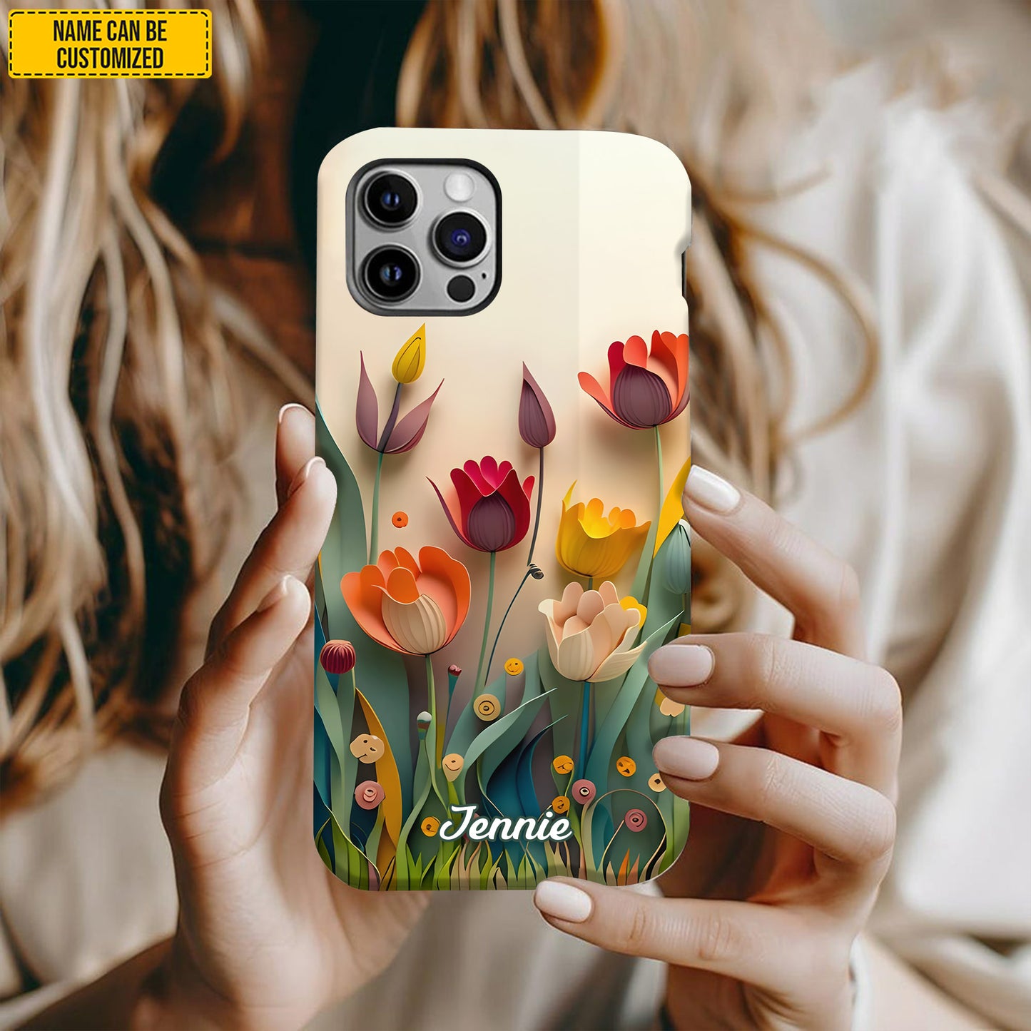 Love Flowers - Personalized Phone Case