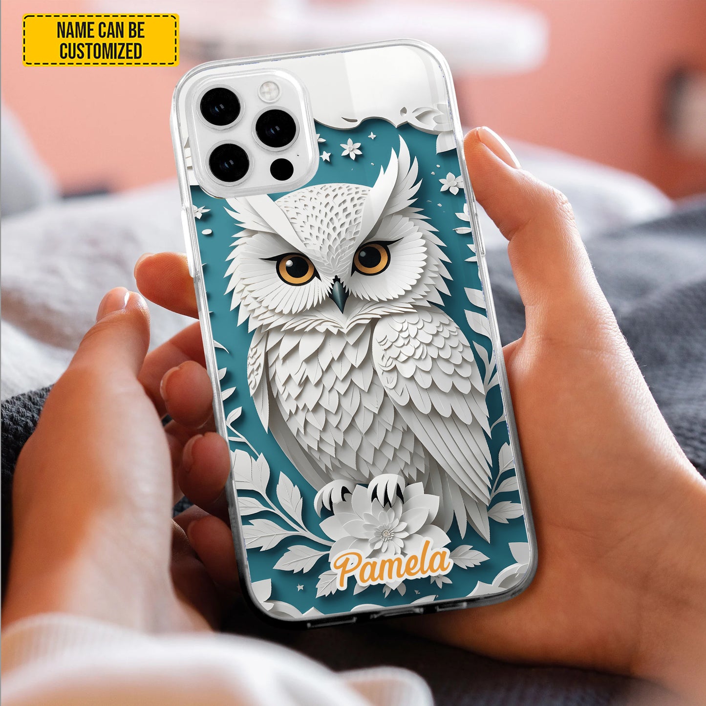 Personalized Cute Owl Phone Case