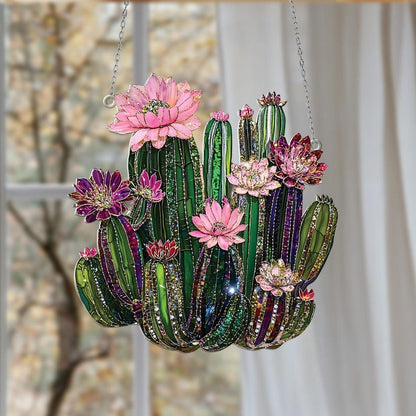 Cactus Window Hanging Acrylic