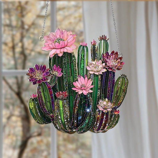 Cactus Window Hanging Acrylic
