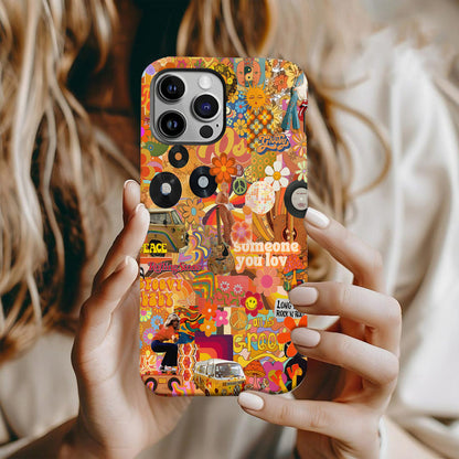 Groovy – 70s Retro Vibes Phone Case