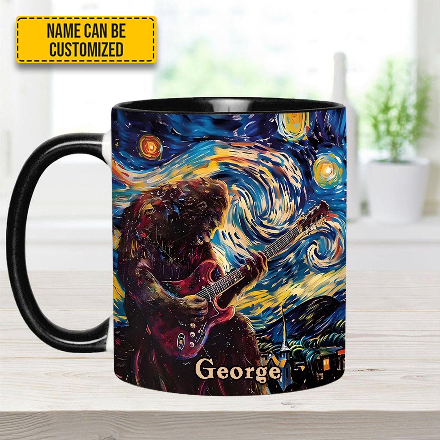 Starry Jam – Personalized Bigfoot Accent Mug