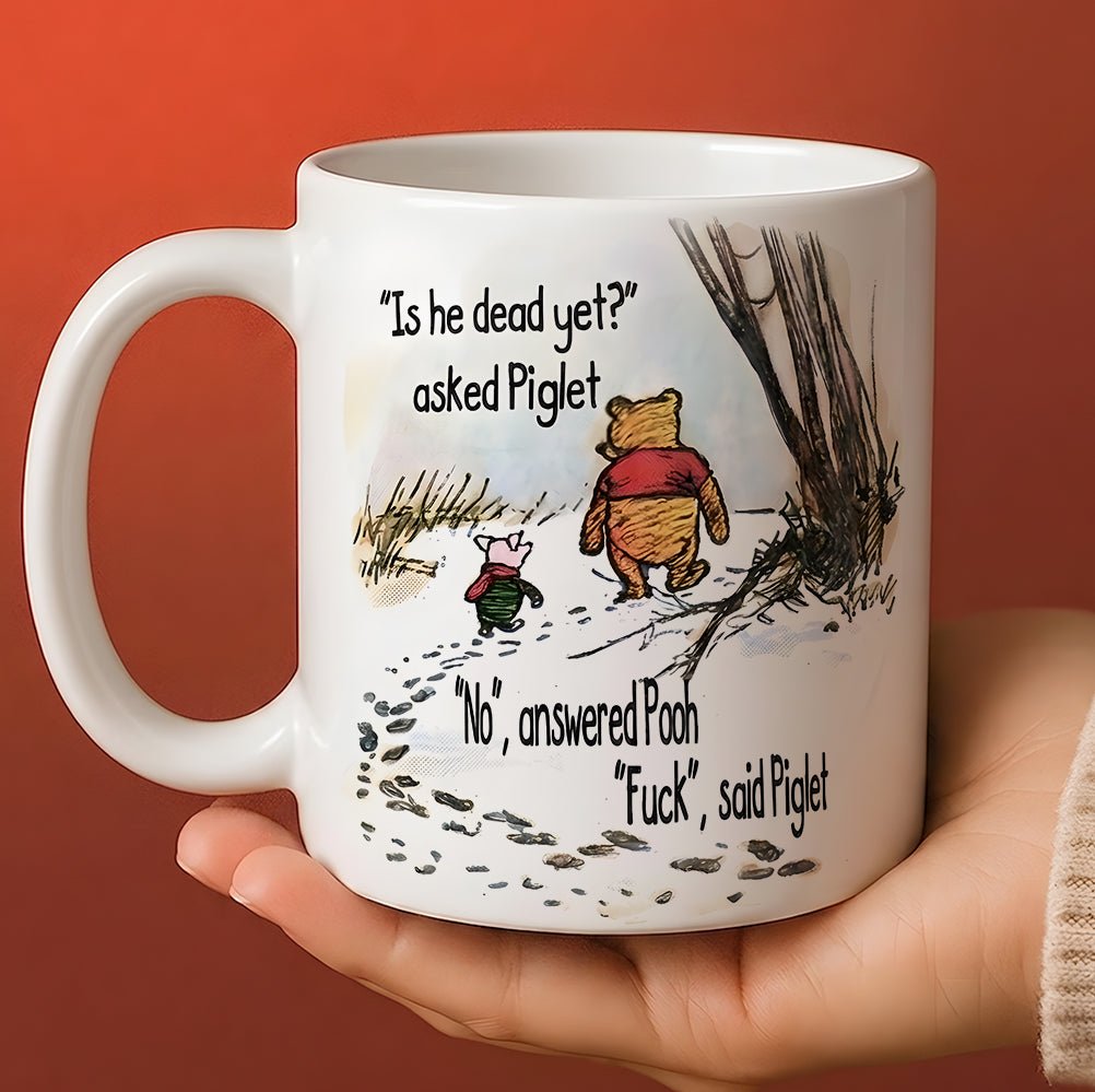 Funny Bear And Pig Mug - Gift For Friends