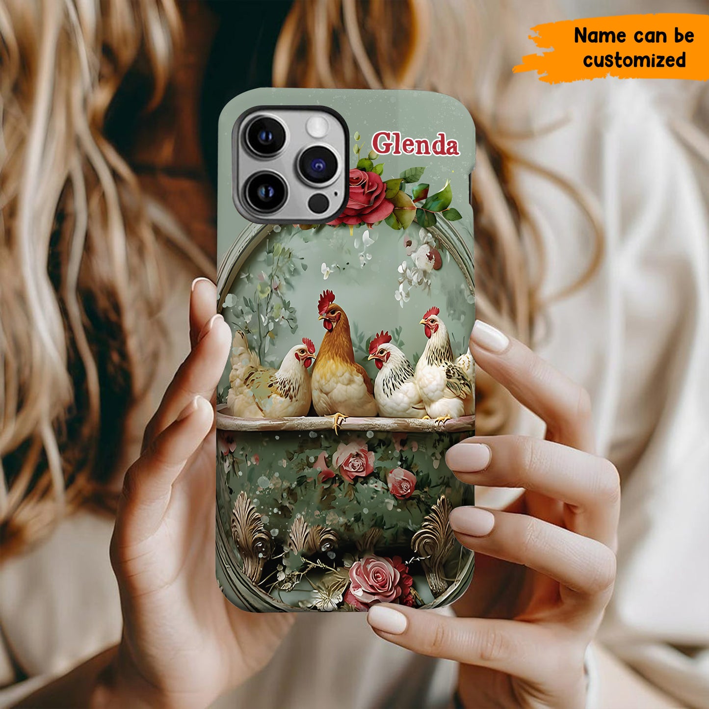 Chicken Phone Case - Personalized Phone Case