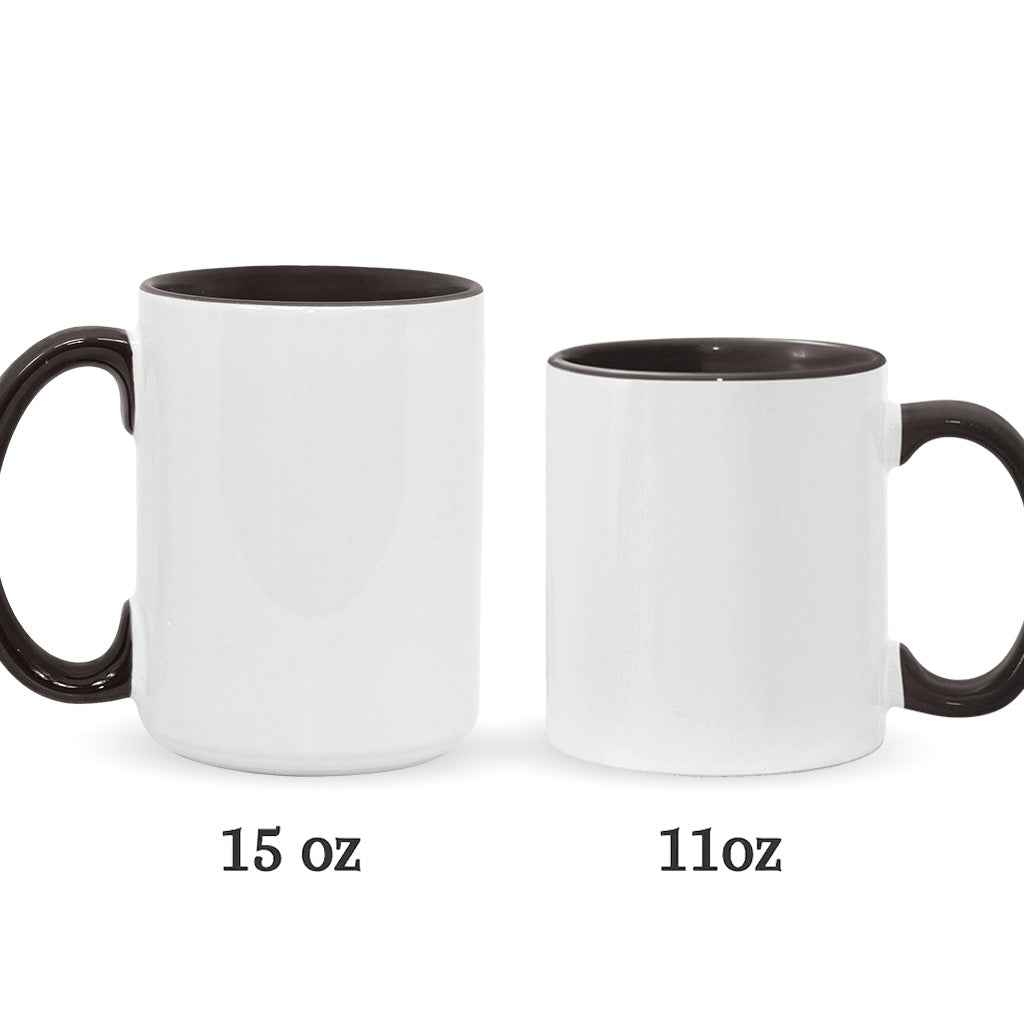 Hippie Girl - Personalized Hippie Accent Mug