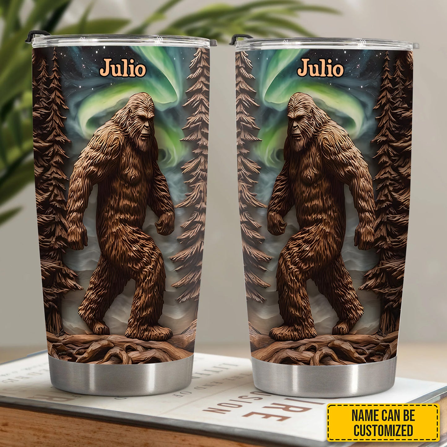 Bigfoot Legend - Personalized Bigfoot Tumbler