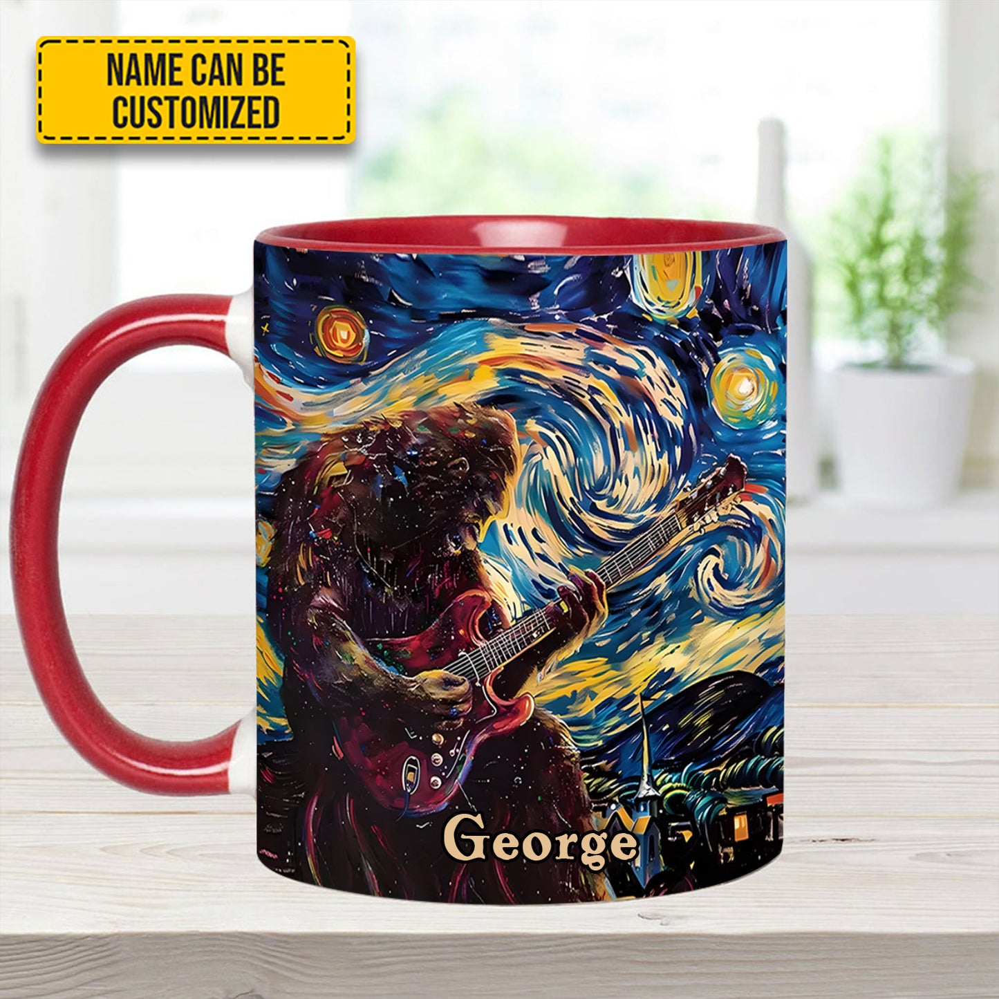 Starry Jam – Personalized Bigfoot Accent Mug