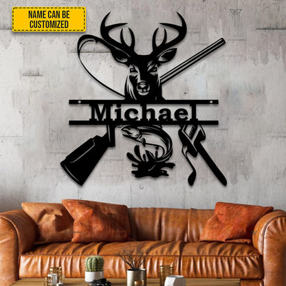 Personalized Outdoor Metal Sign