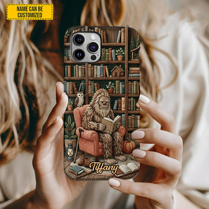 Bigfoot Book Nook – Personalized Phone Case