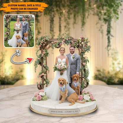 Timeless Love – Personalized Photo Acrylic Plaque