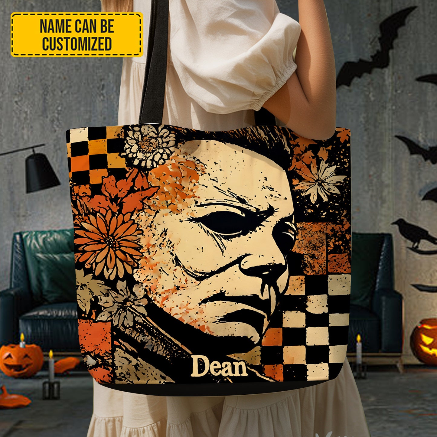 Halloween Tote Bag - Personalized Tote Bag