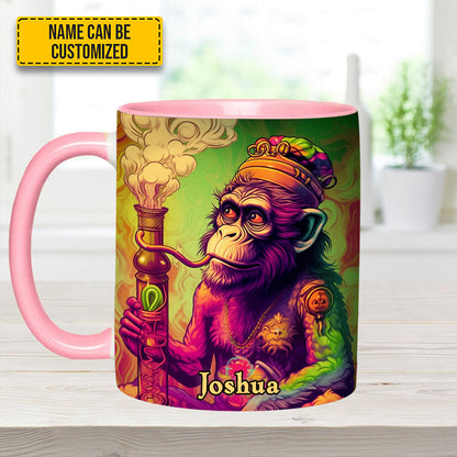 High Vibes – Personalized Psychedelic Accent Mug