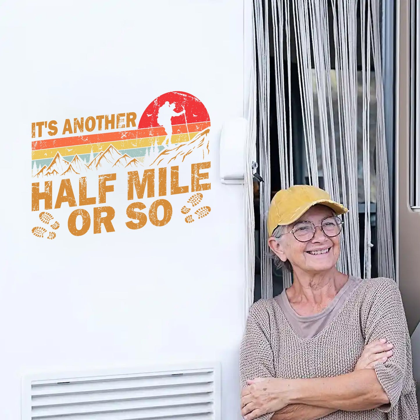 It's Another Half Mile Or So Decal