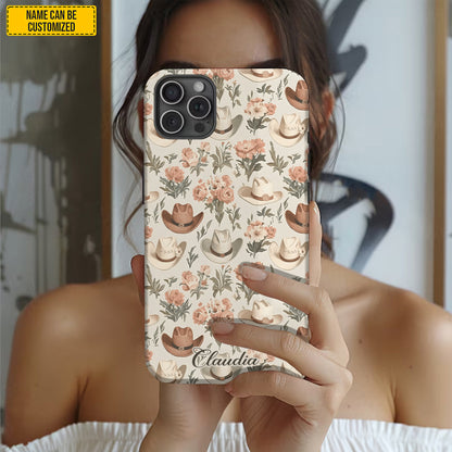 Western Cowgirl Phone Case - Personalized Phone Case