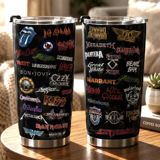 Rock Lovers - Classic Rock Legends Tumbler