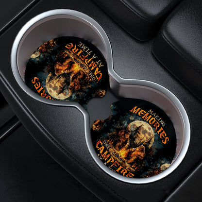 Marking Memories One Campfire Bigfoot Car Coaster