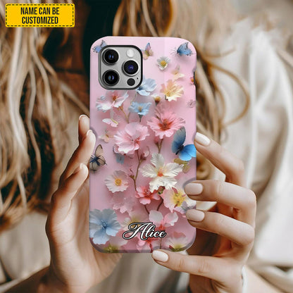 Personalized Beautiful Flower Phone Case