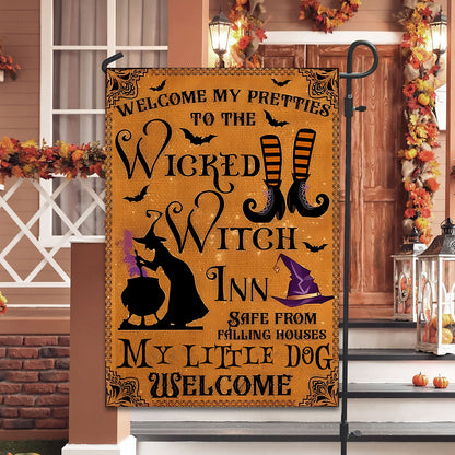 Welcome to the Wicked - Halloween Garden Flag, House Flag