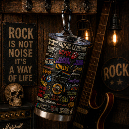 Rock Lovers - Classic Rock Legends Tumbler Version 5