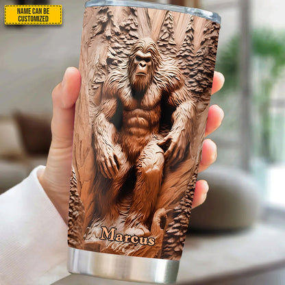 Mountain King – Personalized Bigfoot Tumbler