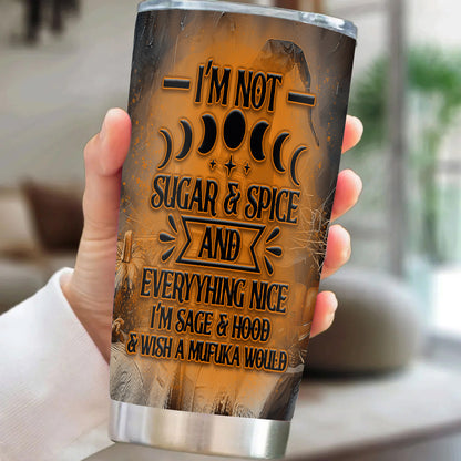 Personalized Witchy Vibes Tumbler