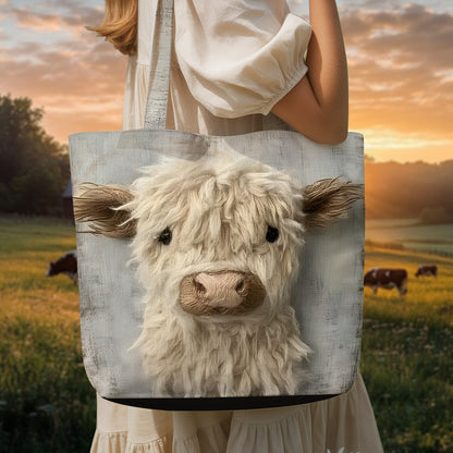 Cute Highland Cow Tote Bag
