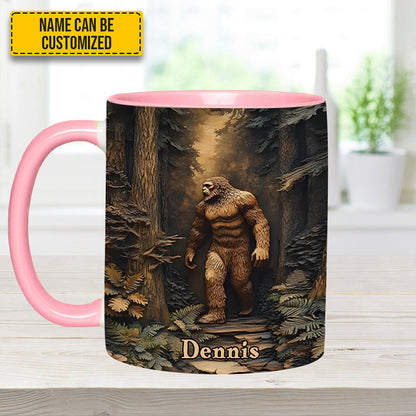 Legend in the Trees – Personalized Sasquatch Accent Mug
