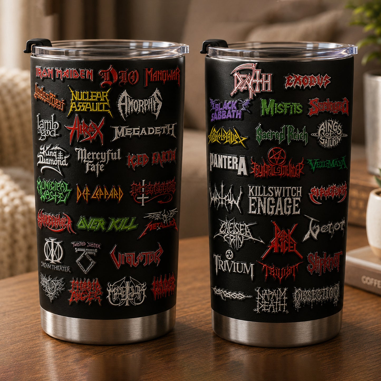 Rock Lovers - Classic Rock Legends Tumbler Version 4