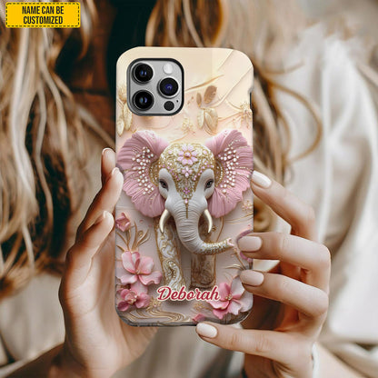 Personalized Elegant Elephant Phone Case