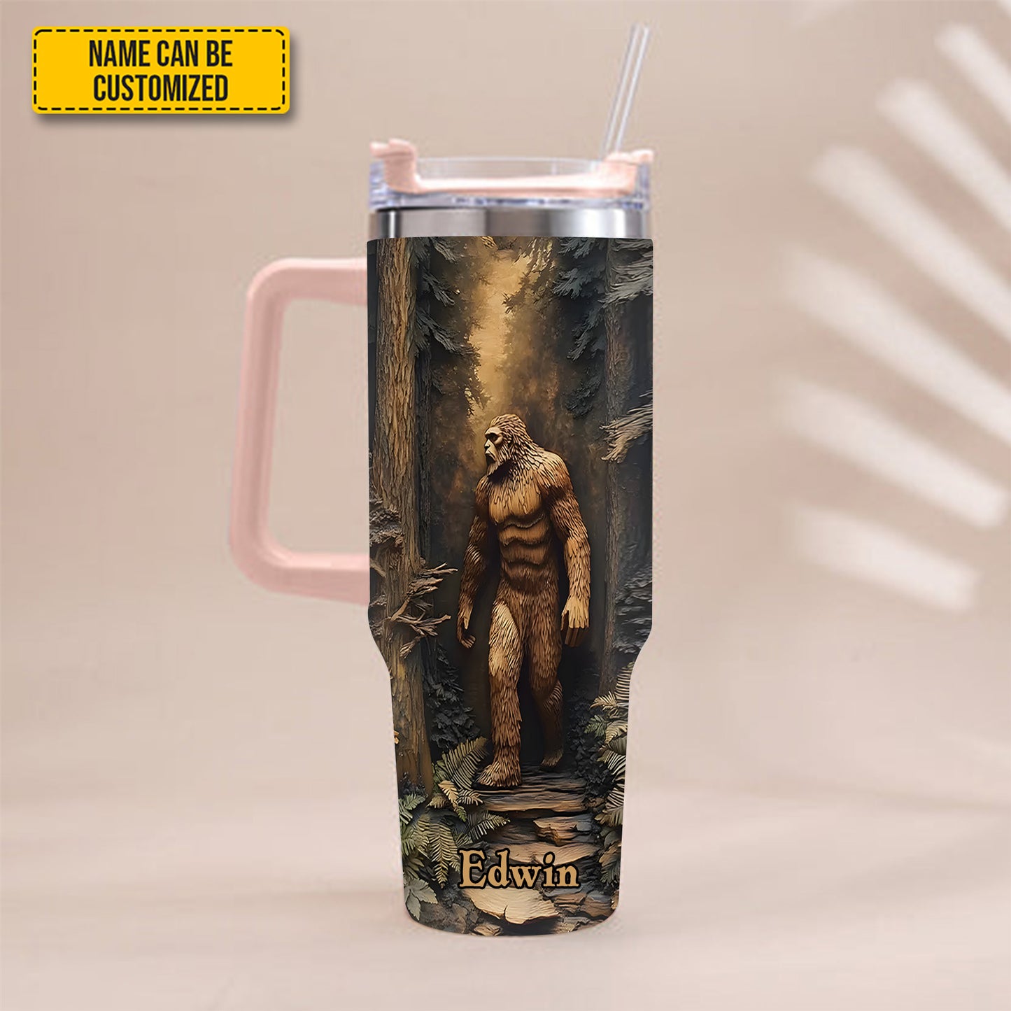 Legend in the Trees – Personalized Sasquatch Tumbler 40oz