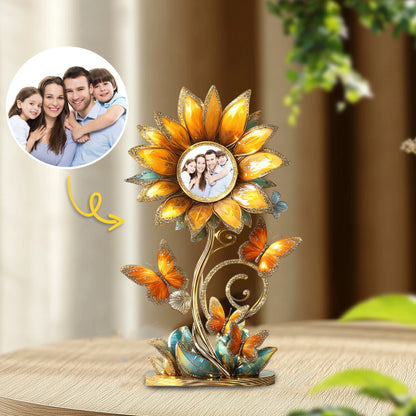 Shine of Hope – Personalized Sunflower Acrylic Plaque