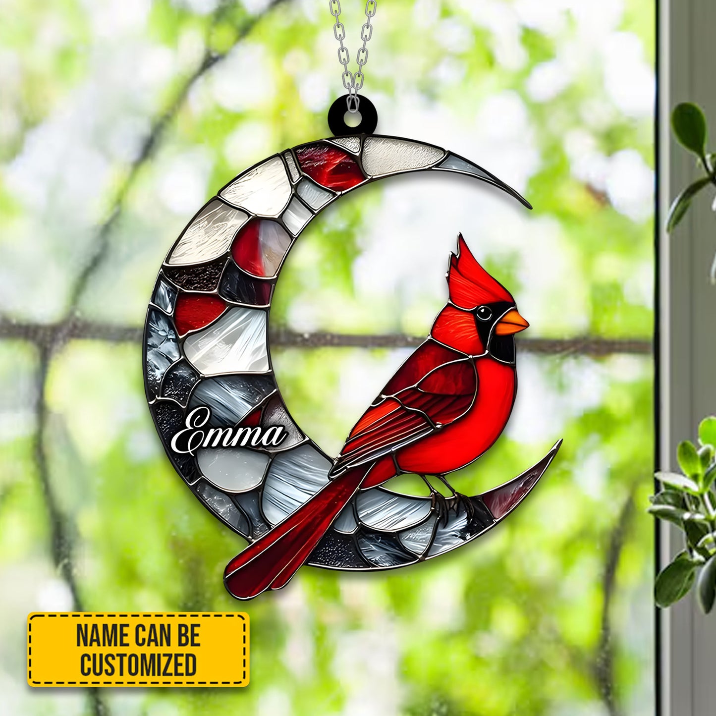 Cardinal Acrylic Window Hangings - Decor Home
