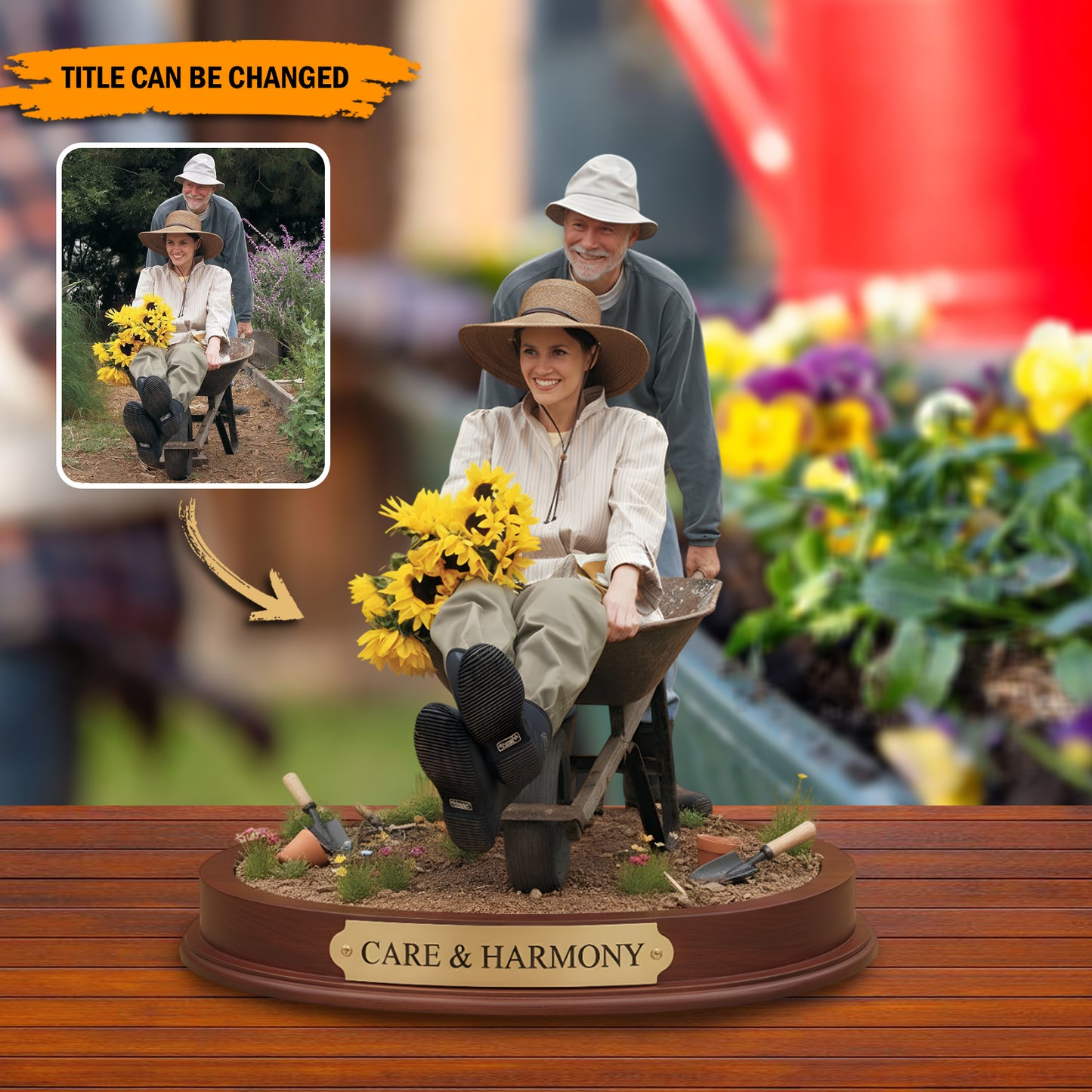 Garden of Moments – Personalized Gardening Acrylic Plaque