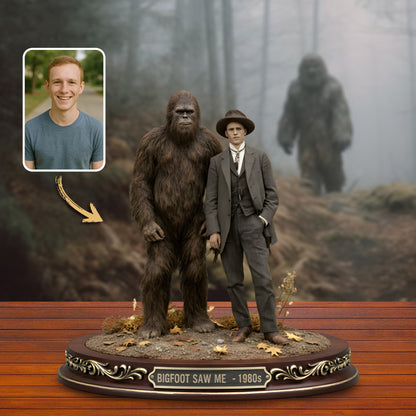 Me & My Hairy Buddy – Personalized Bigfoot Acrylic Plaque