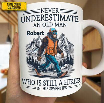 Backwoods Legend – Personalized Sasquatch White Mug