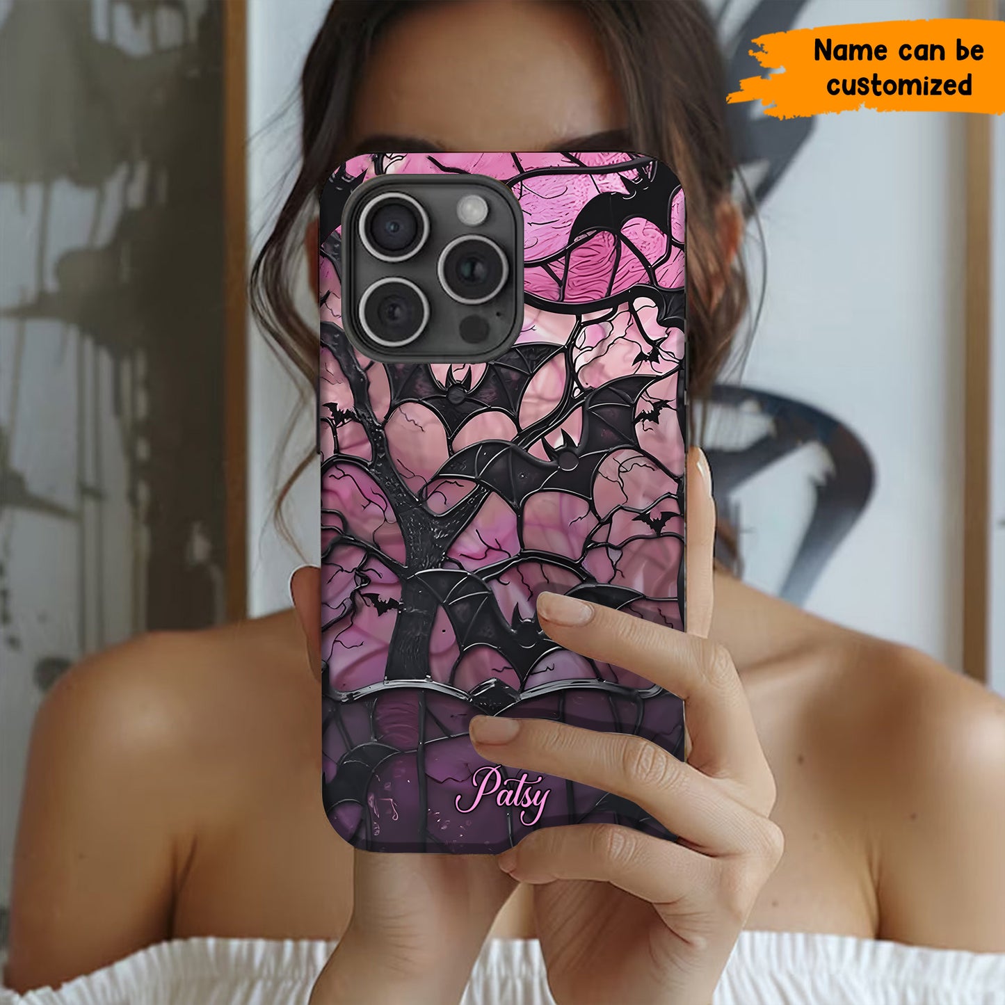 Personalized Bat Phone Case