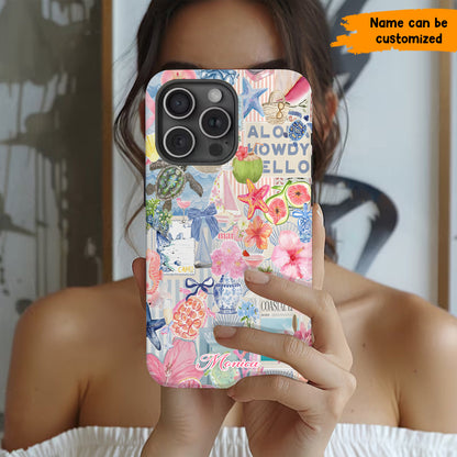 Personalized Sea Animals Ocean Phone Case