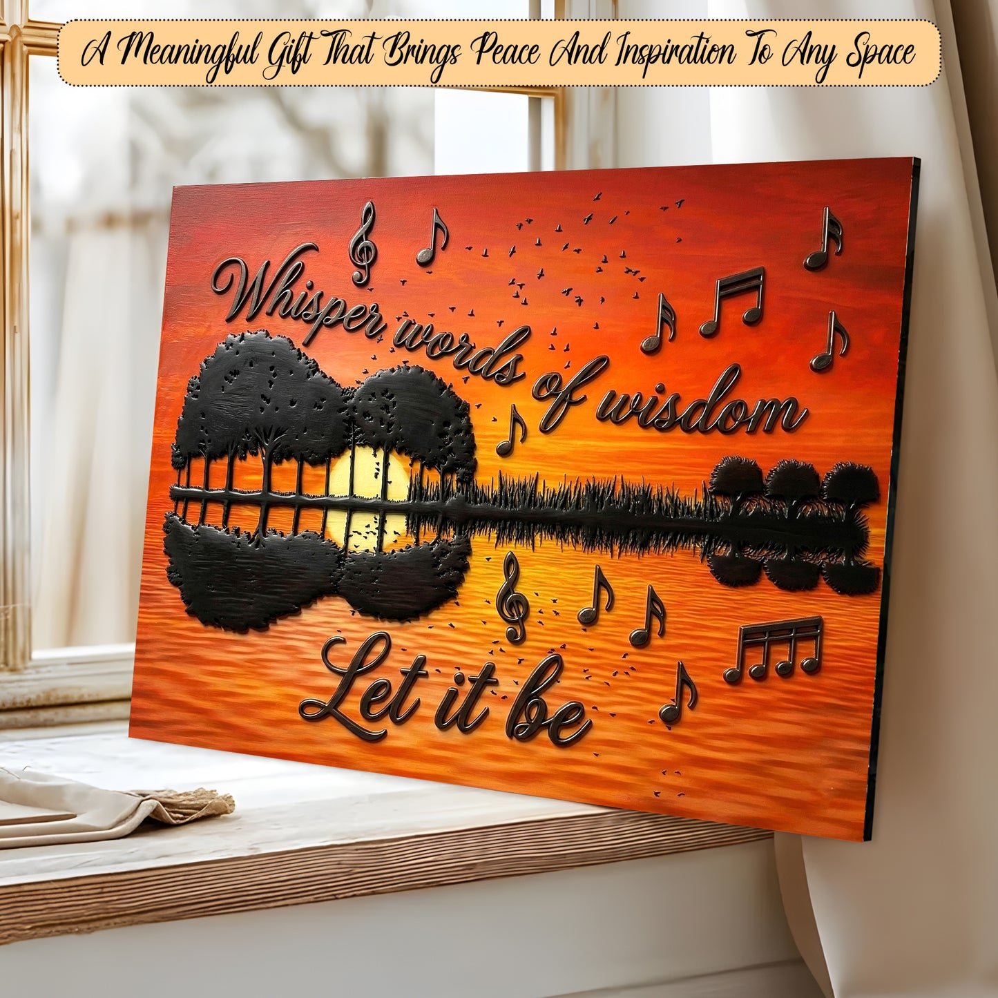 Whisper Words of Wisdom Let It Be Canvas