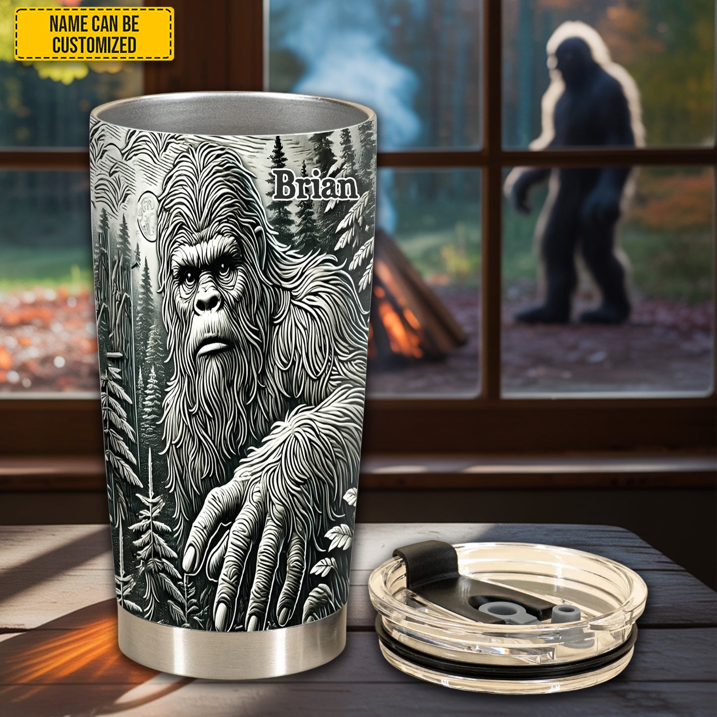 Sasquatch Sips – The Ultimate Personalized Gift Tumbler